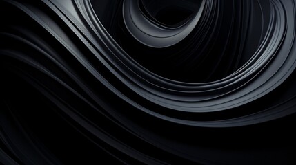 a black and white swirly lines