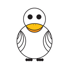 cute duck icon