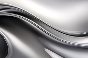 a silver and white wavy background