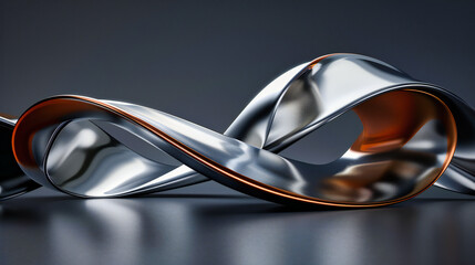 Red Ribbon Close-up, Concept of Celebration or Opening Ceremony with Bright and Festive Design