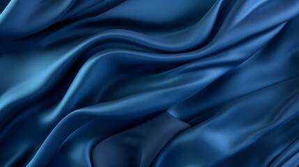 Fototapeta premium a blue silk with a black square