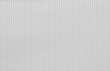 White cotton chunky jersey fabric pattern close up as background