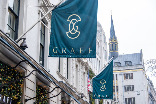 LONDON-  Graff,  British multinational jeweller on Bond Street