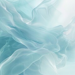 Obraz premium Sleek and modern glassmorphism background in frosted aqua tone