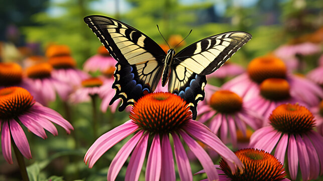 Giant Swallowtail butterfly (Papilio cresphonte).