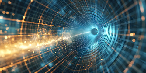 Einstein's theory of relativity visualized | Abstract Digital Data Backgrounds in Technological Marvels ,Clear definition of radial blur ransomware hacking malware software