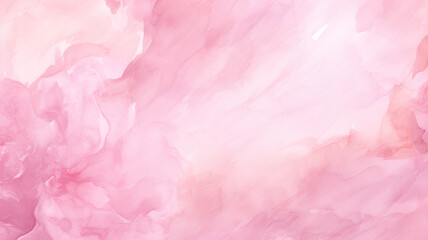 Fototapeta premium Abstract painted pink watercolor background