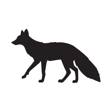 recommend clip art: fox silhouette