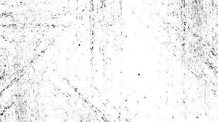 Distressed black texture. Dark grainy texture on white background. Dust overlay textured. Grain noise particles. Rusted white effect. Black paint splatter isolated on white background.