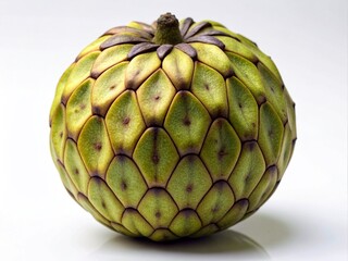 Obraz premium cherimoya fruit isolated on white