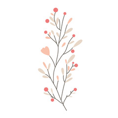 branch of a flower