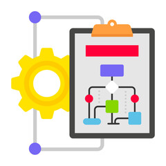 product, process and business model innovation concept, vector  design, Boosting productivity abilities Symbol, business motivation Sign, Enterprise impetusstock illustration