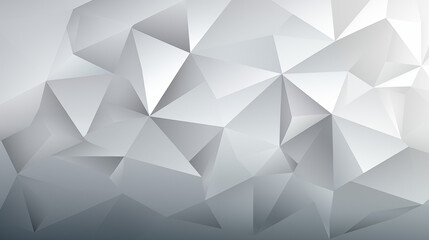 Obraz premium Monochromatic Polygons: Shades of Sophistication