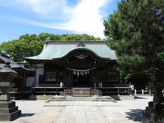 市川市の葛飾八幡宮