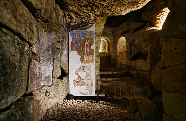 The catacombs of San Gennaro are an ancient underground Christian cemetery located in Naples...