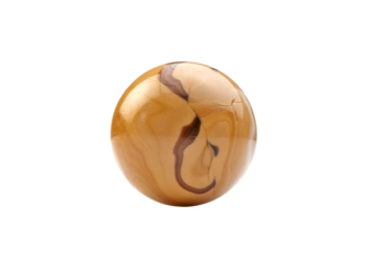 striped marble on white