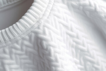 Winter fashion Woman knitted sweater mockups - obrazy, fototapety, plakaty