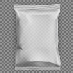 Transparent Package For Snack, Chips Or Other Food