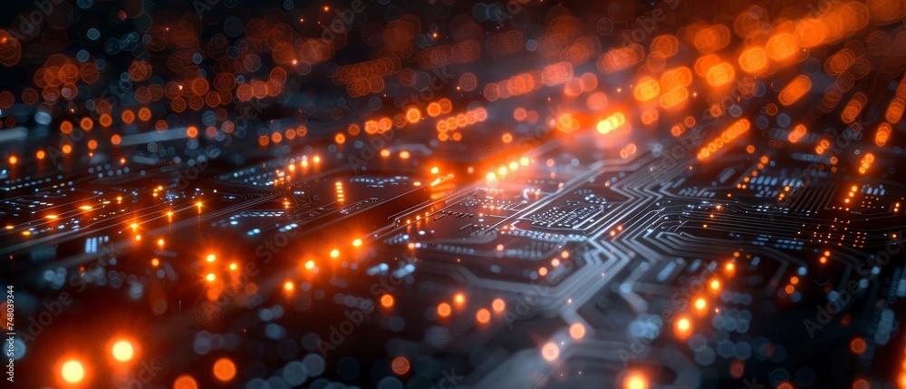 Poster A concept of Artificial Intelligence (AI). An implementation of deep learning. A GUI (Graphical User Interface).