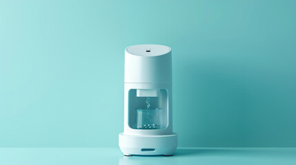 Voice controlled robotic pet water dispensers fo