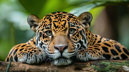 Obraz premium Endangered species sanctuary, a safe haven for recovery and hope, spotlighting the urgent need for conservation