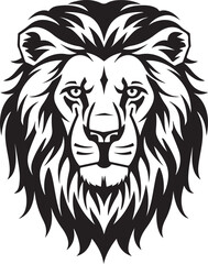 Lion silhouette vector illustration