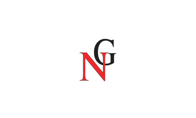 NG, GN , G , N , Abstract Letters Logo Monogram