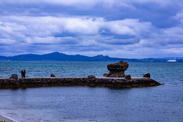 pier in the sea