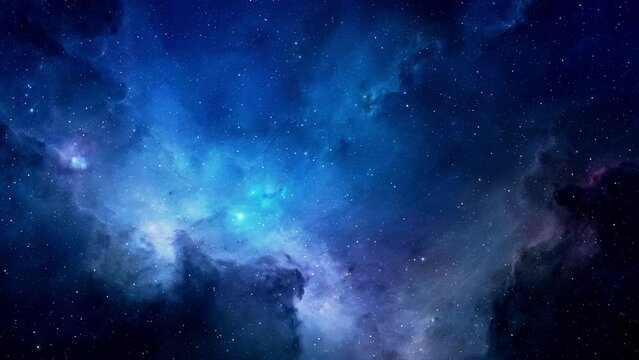 Nebula in space with stars, created with some elements made with generative AI