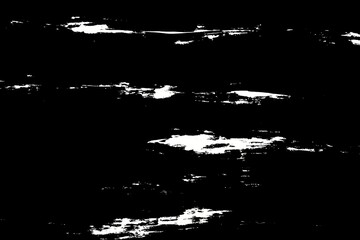 Black background with white paint