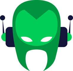 Superhero Mask Illustration