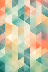 Fototapeta premium Brightly colored digital pattern background images.