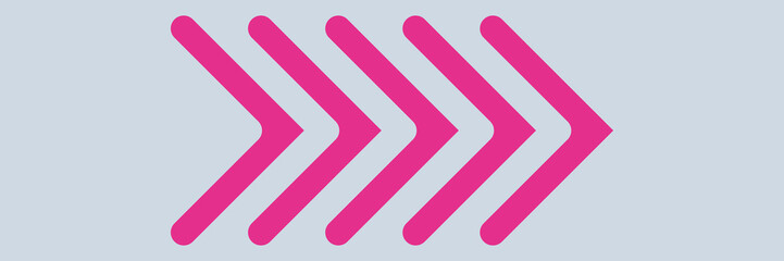 pink arrow icon vector blend effect  - obrazy, fototapety, plakaty
