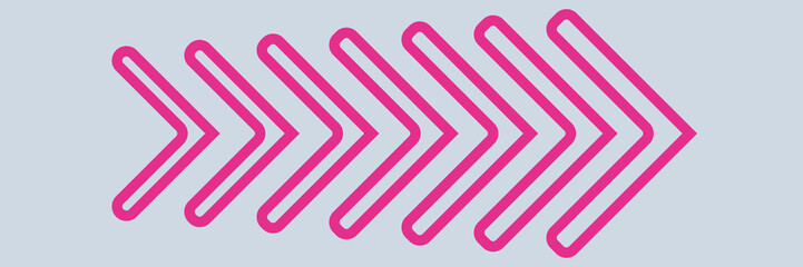 pink arrow icon vector blend effect 