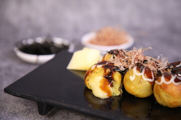 Homemade Takoyaki & Quail Eggs