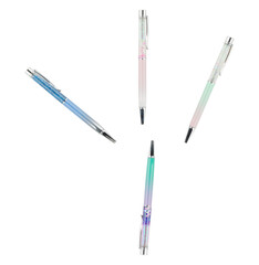 pen set cut out isolated transparent background
