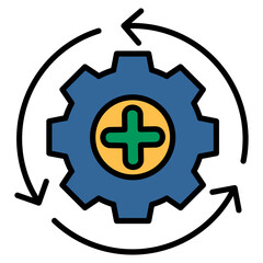 Recovery Operations Icon Element For Design