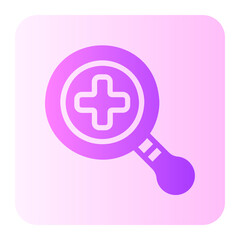 Fototapeta premium search gradient icon