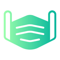mask gradient icon