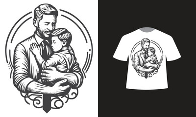 fathers day t-shirt design 2024