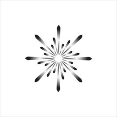icon logo vector firework