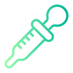 pipette gradient icon