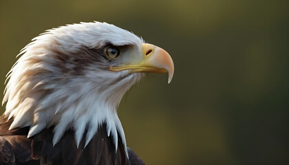 Fototapeta premium Portrait of an eagle