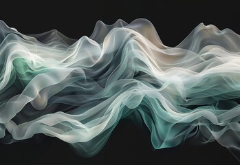 The ethereal waves of smoke are a captivating play of light and shadow, perfect for backgrounds and abstract designs.