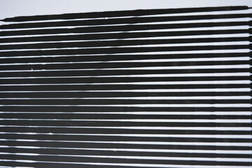 Black and white abstraction of white stripes and black stripes super background, art.