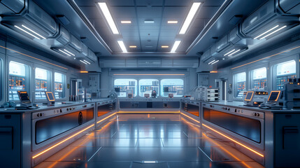 Fototapeta premium High quality modern scientific laboratory.