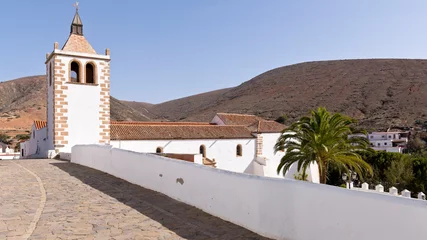 Fotobehang Canarische Eilanden Church at Betancuria, Fuerteventura, Canary Islands