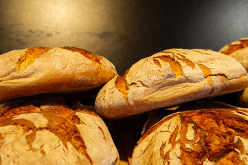 Frisches Brot in einer Bäckerei