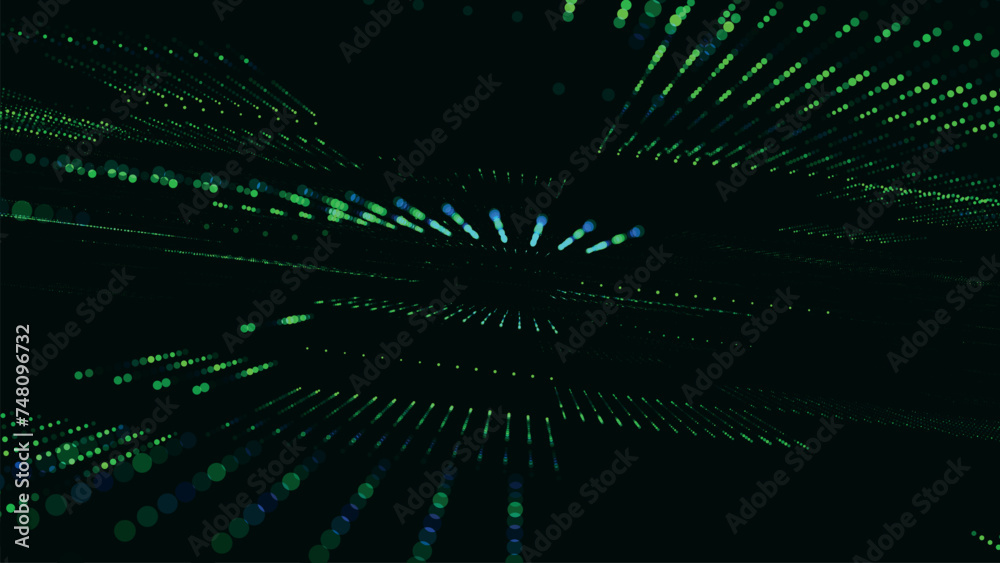 Poster abstract digital background. data flow information. digital communication concept. science technolog