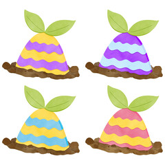Easter event drawing for decoration